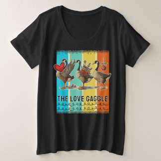 geese plus size T-Shirt