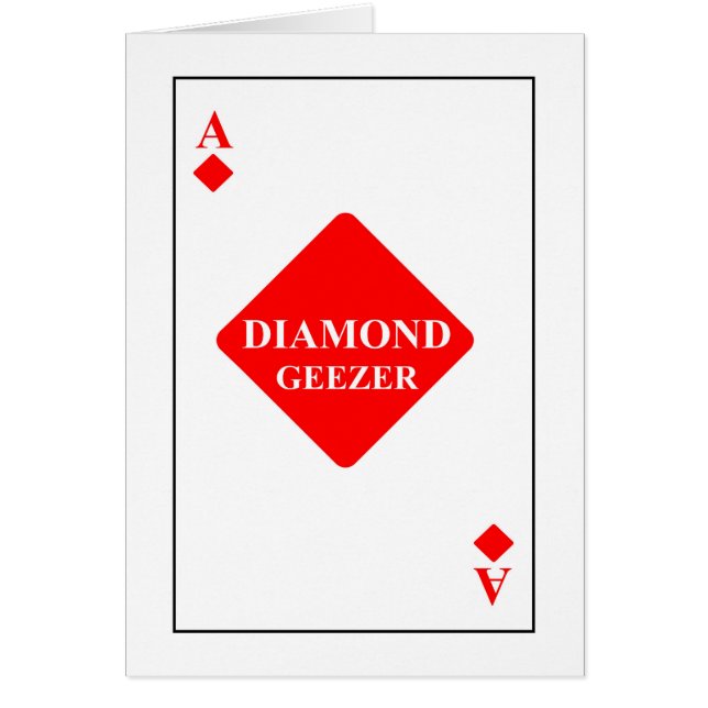 Geezer del diamante (Frente)