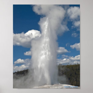 Géiser Old Faithful - Impresión de Arte