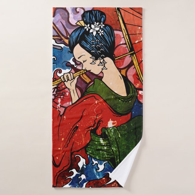 Geisha (Toalla de baño)