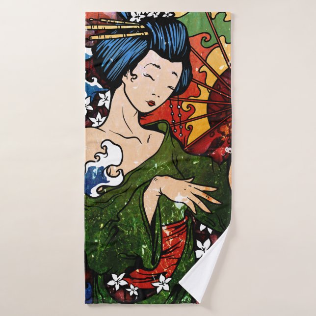 Geisha (Toalla de baño)