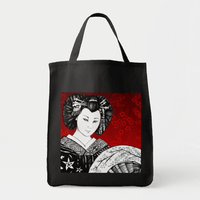 Geisha Abanico Bolsa (Frente)