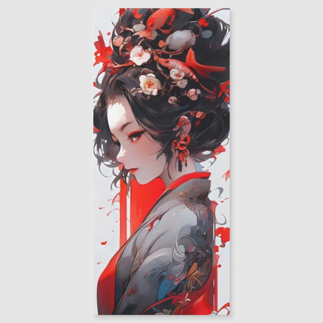 Geisha Anime Woman (Anverso)