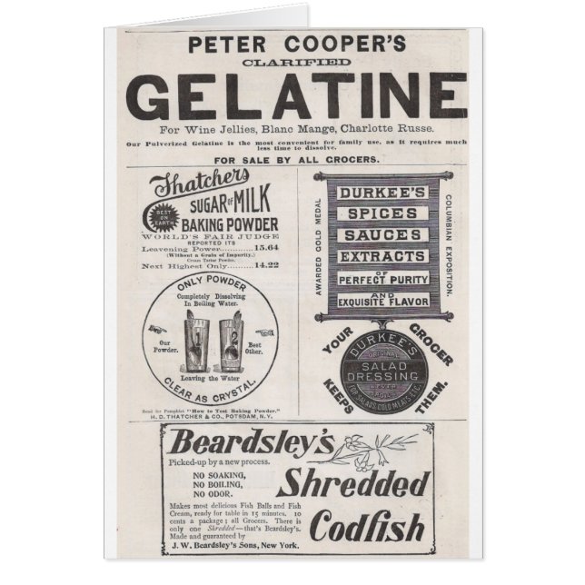 Gelatina, bacalao y más (Frente)