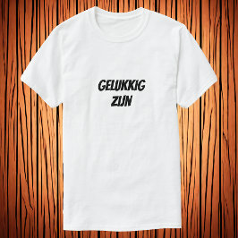 Gelukkig zijn en camiseta holandesa