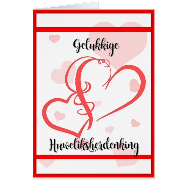 Gelukkige Huweliksherdenking (Frente)