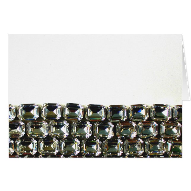 Gemas de diamantes elegantes (Anverso (Horizontal))