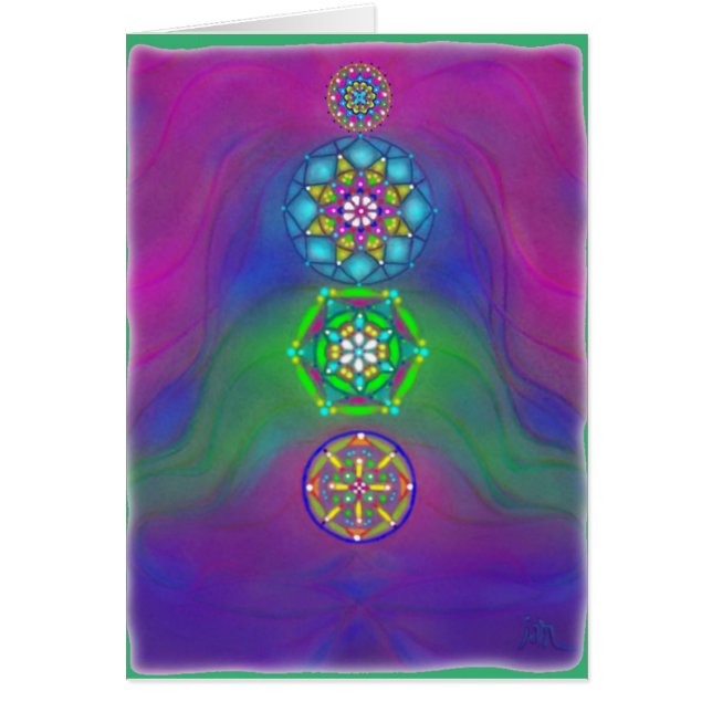 gemas del chakra (Frente)