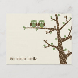 Gemelos de búho gracias a la invitación de las tar