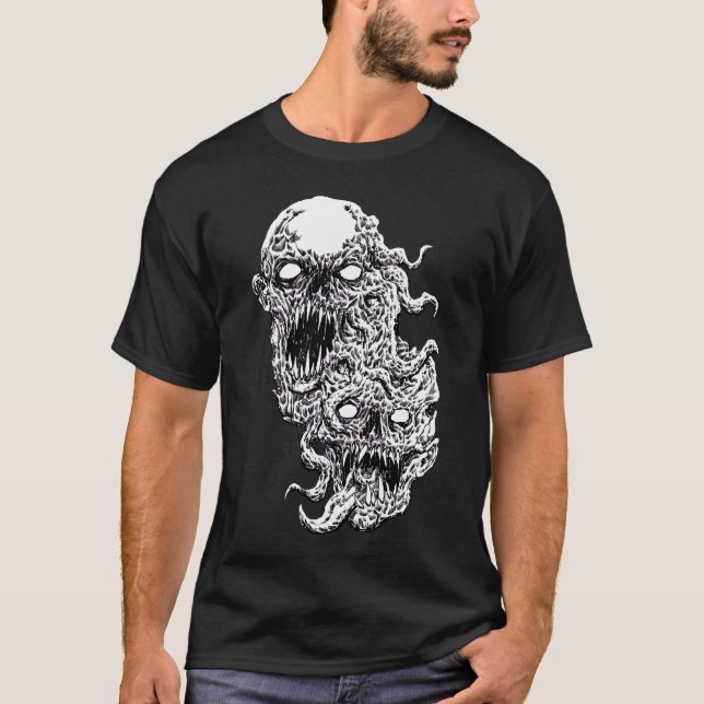Gemelos De Camiseta Negra Malvada (Anverso)