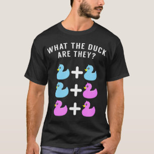 Gemelos divertidos revelan la camiseta - Lo que el