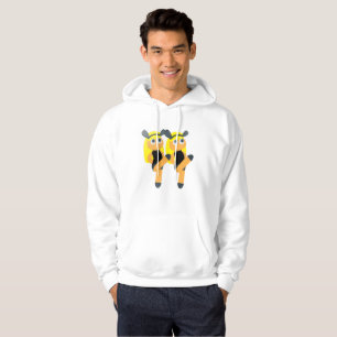 gemelos emoji mens sudadera capucha capucha