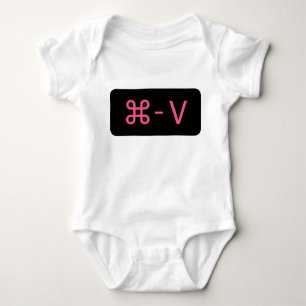 Gemelos negros/comando rosado - camisa de la