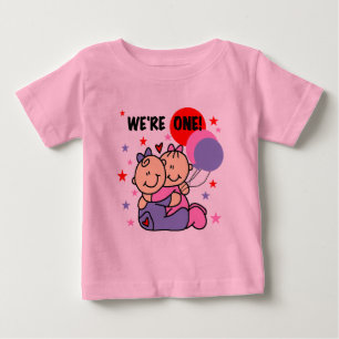 Gemelos somos camisetas de cumpleaños y regalos