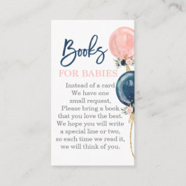 Gemelos Trae una tarjeta de gabinete de libros