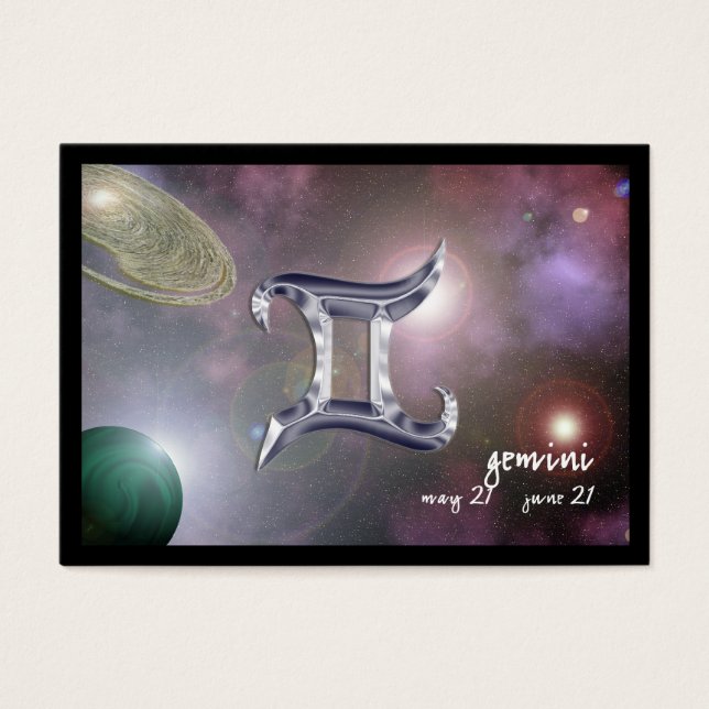 Gemini El ACEO de los gemelos (Frente)