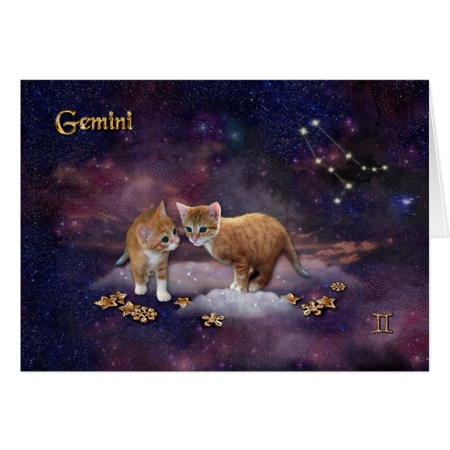 Gemini para los amantes del gato (Anverso (Horizontal))