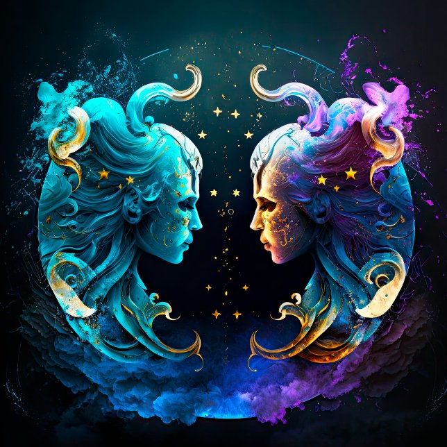 Gemini Zodiac Jigsaw Puzzle (Subido por el creador)