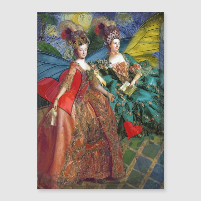 Géminis Gítico clásico Mujer mariposa (Anverso)