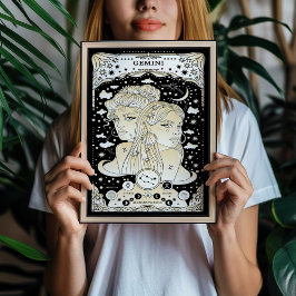 Géminis Versátil y Etéreo - Póster de Astrología