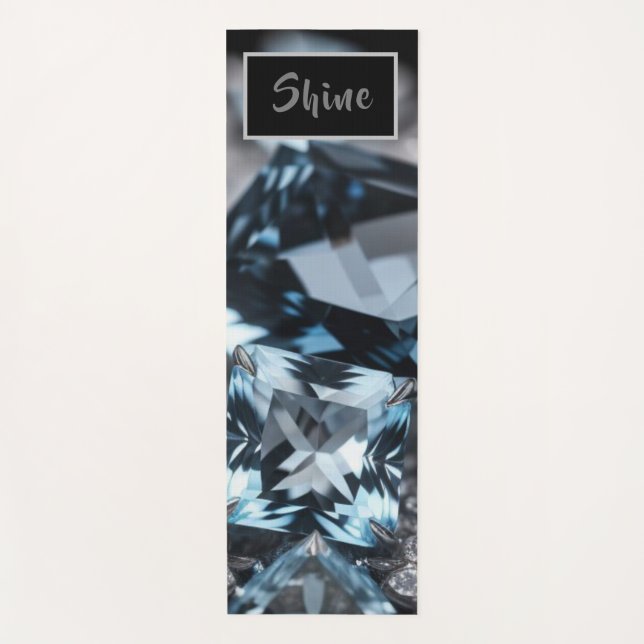 Gems Blue Topaz - Yoga Mat (Anverso)
