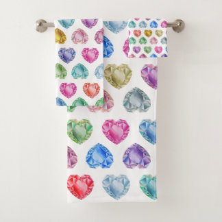 Gemstone Diamond Heart Cute Bonito Pastel Princesa