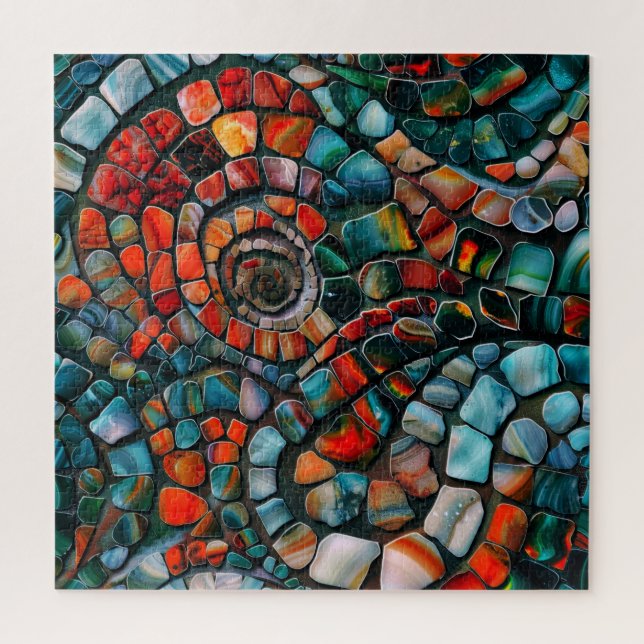 Gemstone Mosaic Puzzle (Vertical)