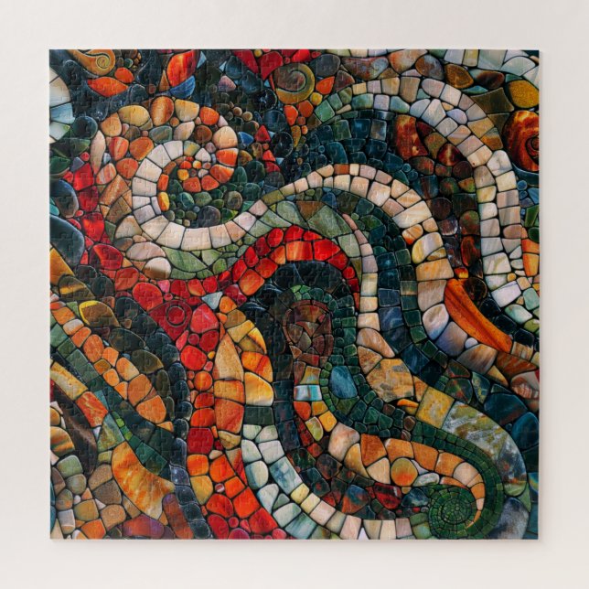 Gemstone Mosaic Puzzle (Vertical)