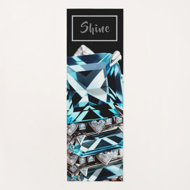 Gemstones Topaz - Yoga Mat (Anverso)
