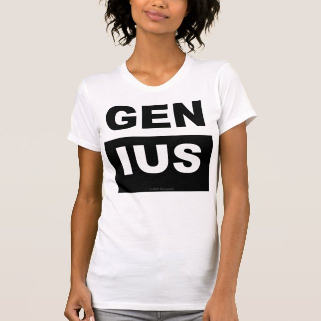 GEN IUS - Camiseta de las señoras (Anverso)