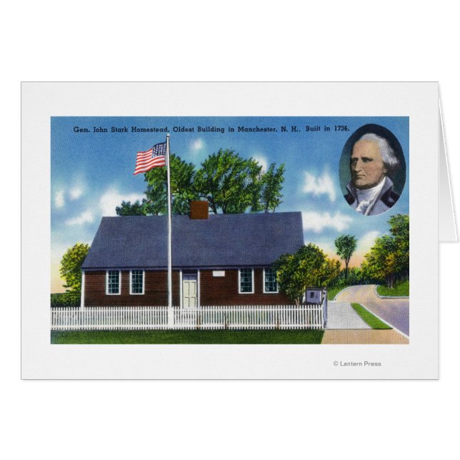 Gen John Stark Homestead (Anverso (Horizontal))