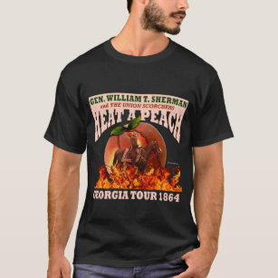 GEN Sherman "calor camisa 1864 del viaje de un