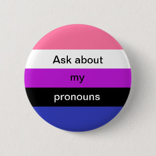 Genderfluid pregunta por mi botón de los