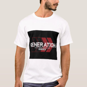 GENERACIÓN. CAMISETA CON TEXTO IMPRESO