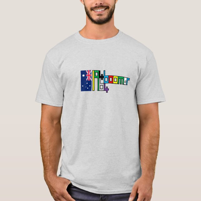 GENERACIÓN DE BOOMER Camiseta Australia (Anverso)