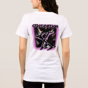 GENERACIÓN DE CAMISETAS EN T X BANDAS DE PELO DE 8