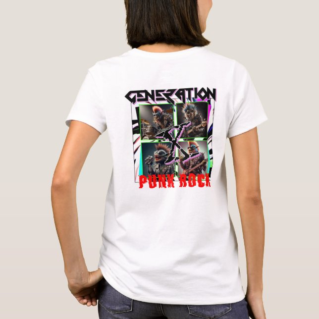 GENERACIÓN DE CAMISETAS EN T X ROCK DE PUNK (Reverso)