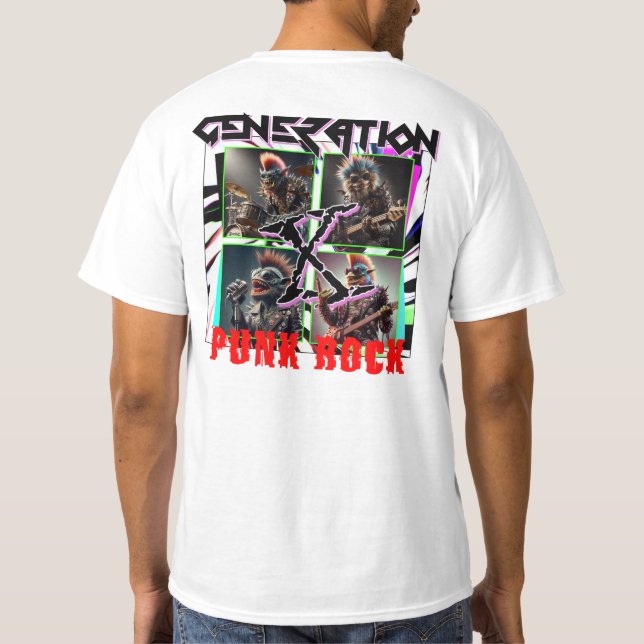 GENERACIÓN DE CAMISETAS EN T X ROCK DE PUNK (Reverso)