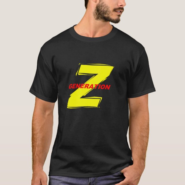 GENERACIÓN Z Camiseta (Anverso)