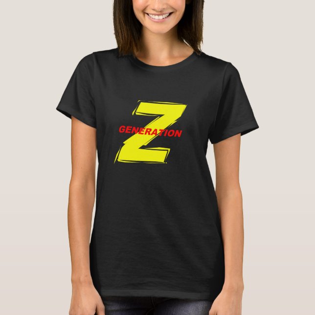 GENERACIÓN Z Camiseta (Anverso)