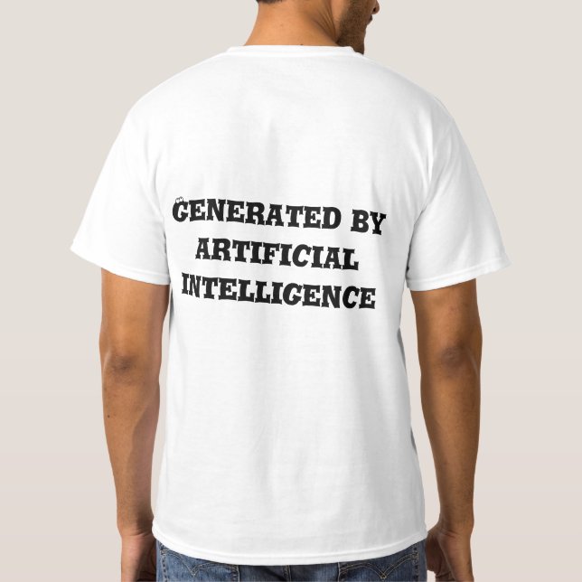 Generado por una camiseta de inteligencia artifici (Reverso)