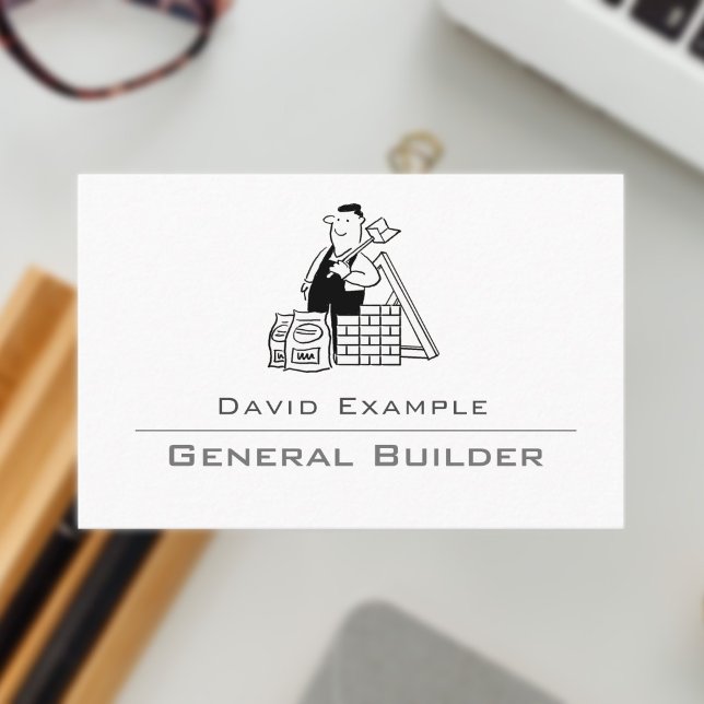 Generador general con tarjeta de visita de Ilustra (General Builder Calling Card)