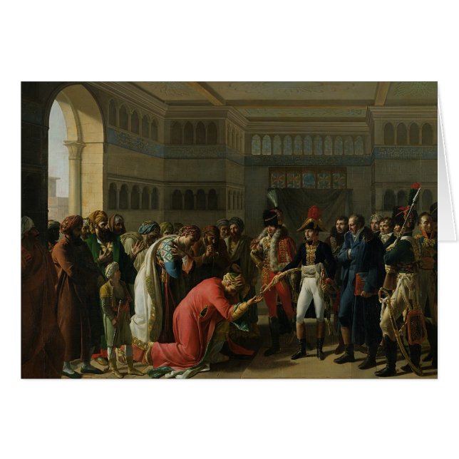General Bonaparte Giving una espada a (Anverso (Horizontal))