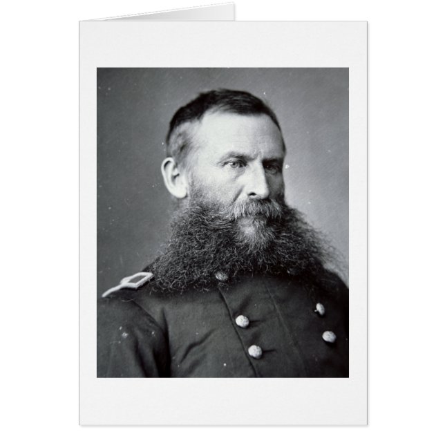 General George Crook (foto de b/w) (Frente)