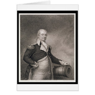 General importante Henry Knox (1750-1806) grabado