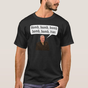 General Mattis Sings Bomb Irán - la camiseta de