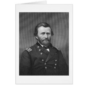 General Ulysses Simpson Grant, grabado después de 