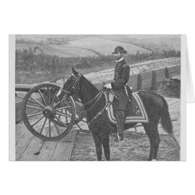 General William Tecumseh Sherman en Atlanta (Anverso (Horizontal))