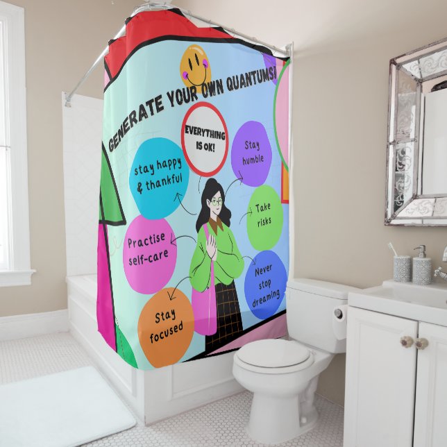 ¡GENERAR SUS PROPIOS CUANTUMOS! CORTINA DE BAÑO (In situ)