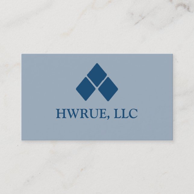 Genérico profesional de la tarjeta de visita (Anverso)